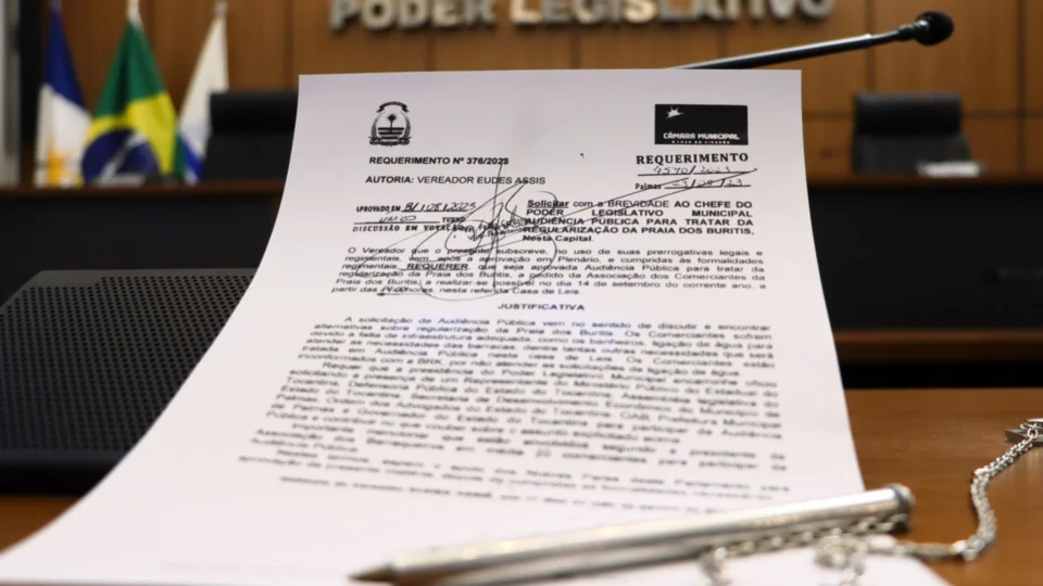 Audiência pública discute regularização da Praia dos Buritis em Palmas