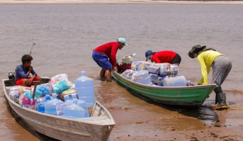 Ajuda humanitária chega para mais de 180 famílias ribeirinhas no Amazonas