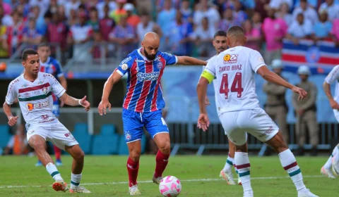 Fluminense perde para o Bahia antes da final da Libertadores 