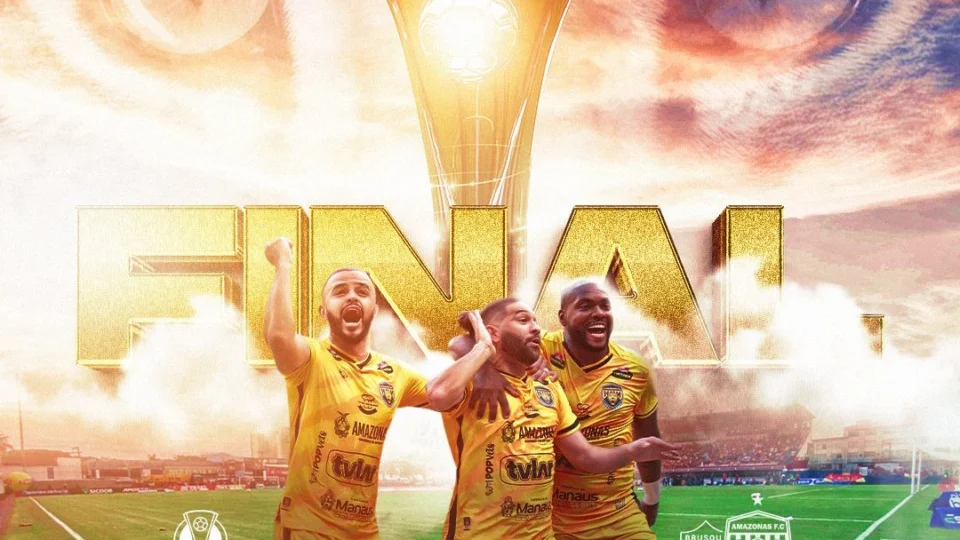 Amazonas FC vence por 2 a 1 o Brusque e é campeão da Série C