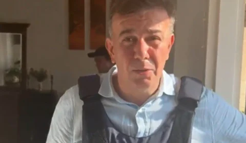 VÍDEO: repórter do SBT entra em pânico com míssil durante transmissão em Israel