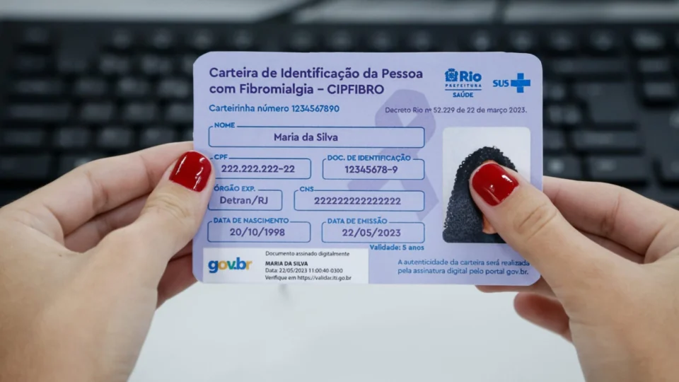 Carteira de identificação para pessoas com fibromialgia será lançada em Manaus