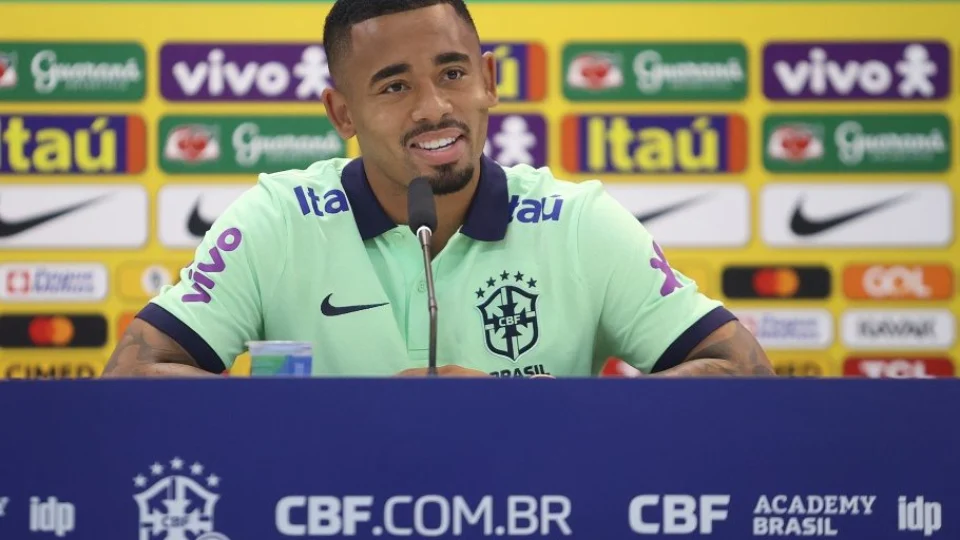 ‘Feliz e realizado’, diz Gabriel Jesus sobre nova fase na Seleção