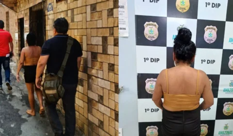 Mulher condenada a seis anos por tráfico de drogas é presa em Manaus 