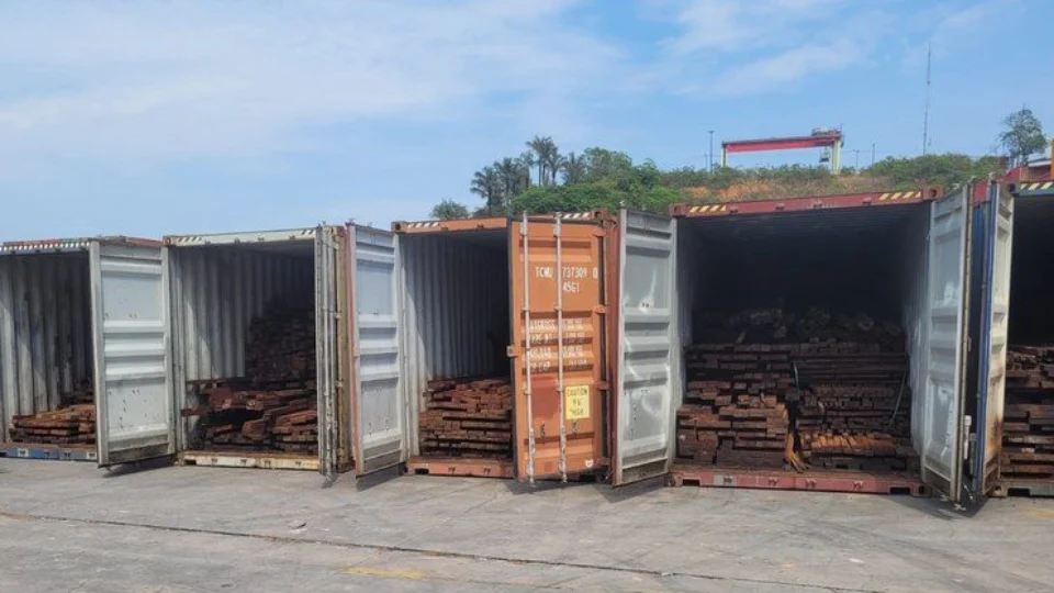 Madeiras apreendidas pela PF são doadas para programa de habitação em Manaus