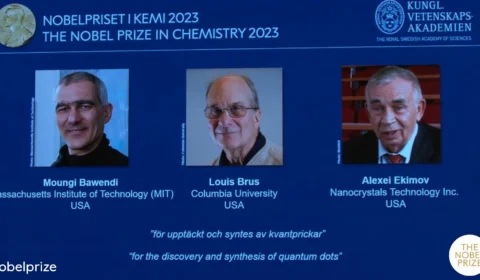 Nobel de Química vai para trio reconhecido por pesquisas sobre nanopartículas