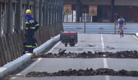 Após 3 meses interditada, obras da Ponte Metálica iniciam em Rio Branco