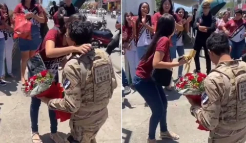 Policial militar pede em casamento adolescente de 15 anos em Pernambuco