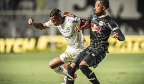 Santos perde para vice-líder Bragantino e não deixa a zona de rebaixamento