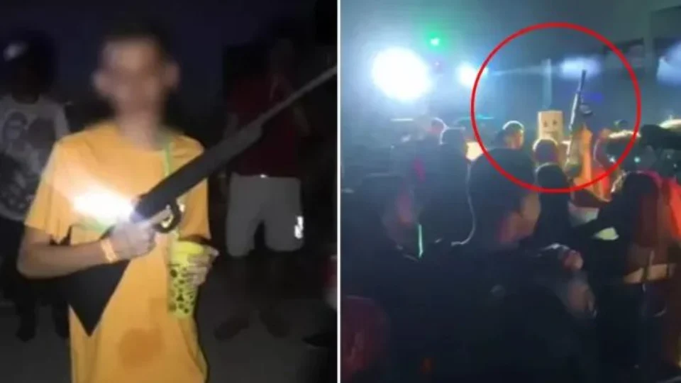 VÍDEO: escola é investigada após viral de aluno com simulacro em festa no Acre