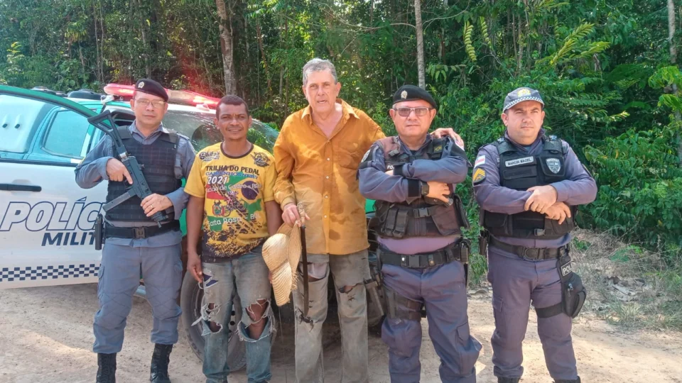 Homens são resgatados após ficarem dias perdidos na mata no AM