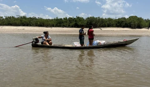 Seca histórica: Rio Negro não registra descida e estabiliza em 12,70 m