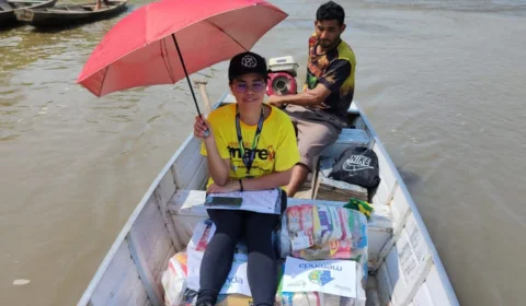 Seca no AM: mais de 3 mil cestas do ‘Merenda em Casa’ já foram entregues