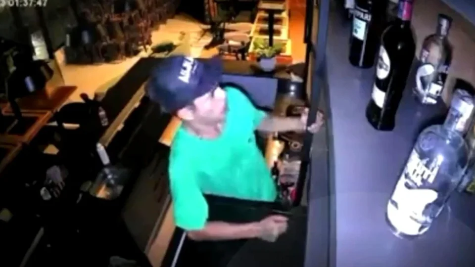 VÍDEO: suspeito de furtar hamburgueria no centro de Palmas é preso