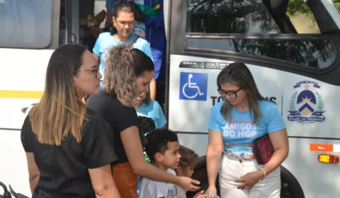 Ação leva crianças da ala pediátrica para o cinema em Palmas