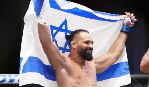 UFC: brasileiro diz ter recebido ameaças de morte por levantar bandeira de Israel