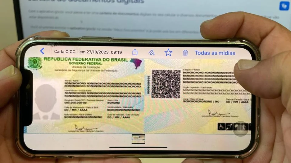 Versão digital da Carteira de Identidade Nacional já pode ser solicitada no AM