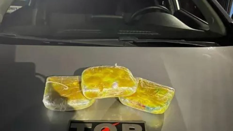 Três homens são presos com 3 kg de cocaína no interior de Roraima