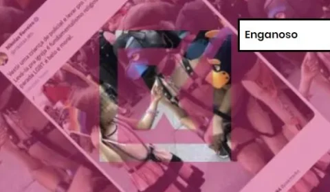 Projeto Comprova: Foto de menina interagindo com homens fantasiados de cães é de Parada LGBT+ de Montreal, em 2019