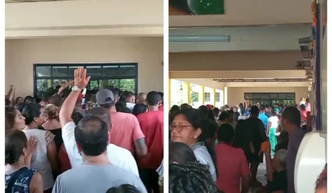 VÍDEO: locais de votação para Conselho Tutelar registram confusão em Iranduba