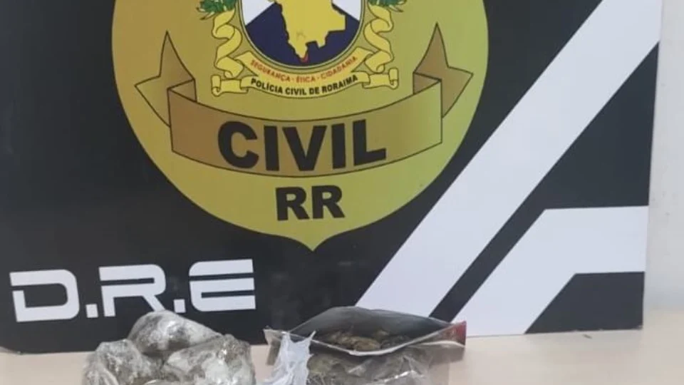 Polícia Civil prende 3 pessoas e apreende 4 kg de drogas durante operação em Boa Vista