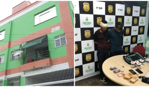 VÍDEO: dupla é presa suspeita de invadir condomínio na Zona Sul de Manaus