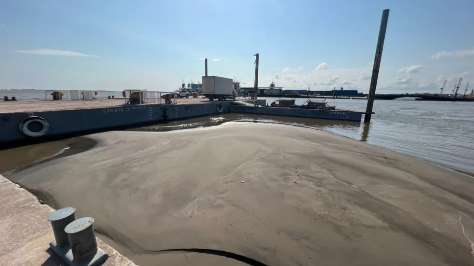 Santarém decreta situação de emergência devido seca dos rios no Pará