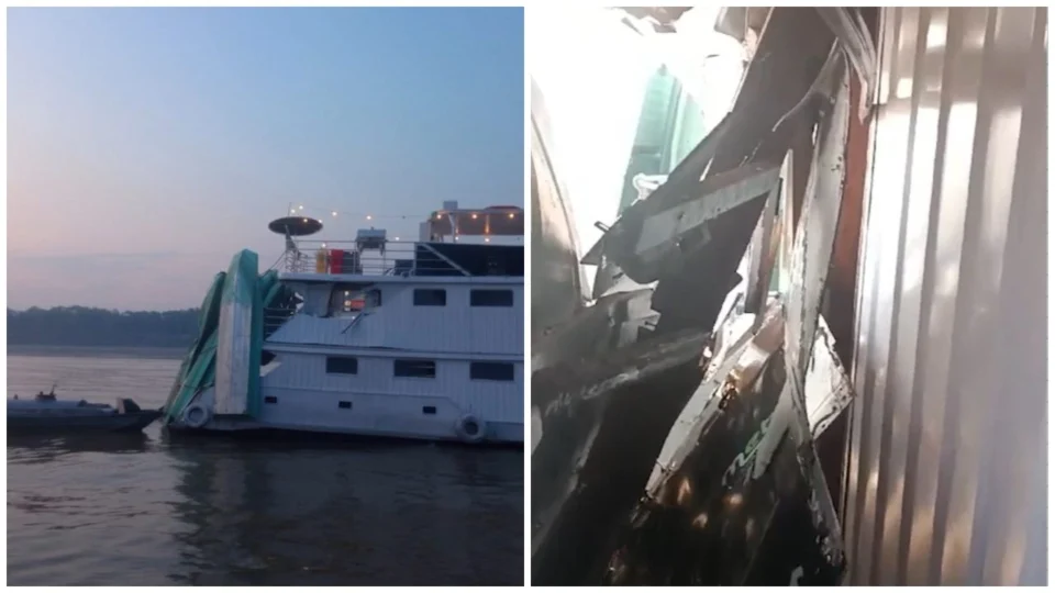 VÍDEO: homem morre em colisão entre embarcações no interior do Amazonas