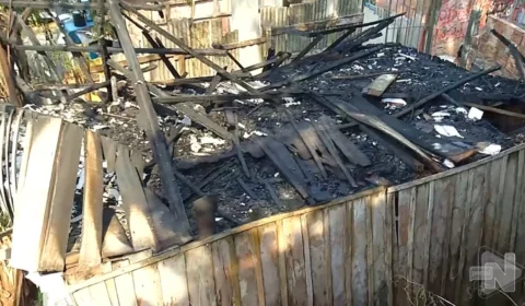 VÍDEO: incêndio destrói casa e proprietário morre na Zona Sul de Manaus