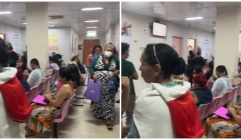 VÍDEO: mulheres dão à luz em recepção de maternidade em Manaus