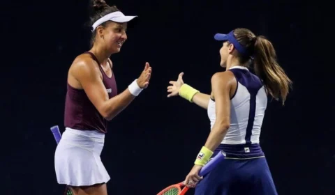 Bia Haddad, Luisa Stefani e Ingrid Martins avançam nas duplas em Pequim