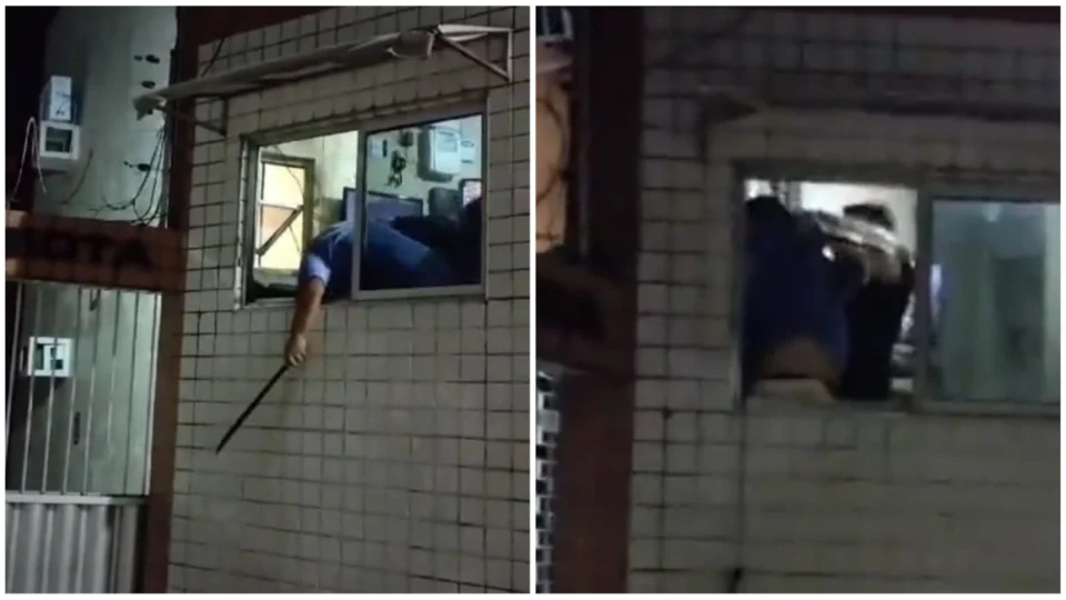 VÍDEO: porteiro é agredido por morador após barrar entrada de entregador no CE