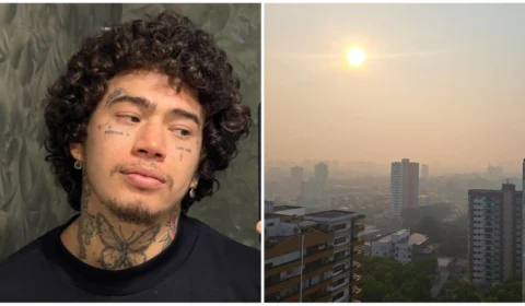 Whindersson Nunes fala sobre queimadas e fumaça em Manaus: ‘não vi notícias’