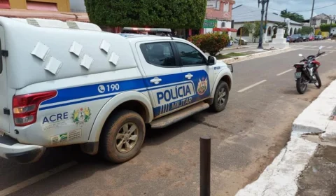 Suspeitos são baleados durante tentativa de roubo em Rio Branco