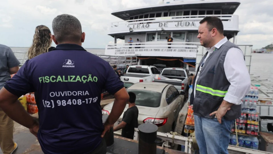 AM tem cadastro obrigatório de veículos transportados em embarcações