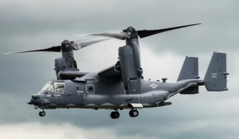 Aeronave militar dos Estados Unidos cai no mar ao sul do Japão