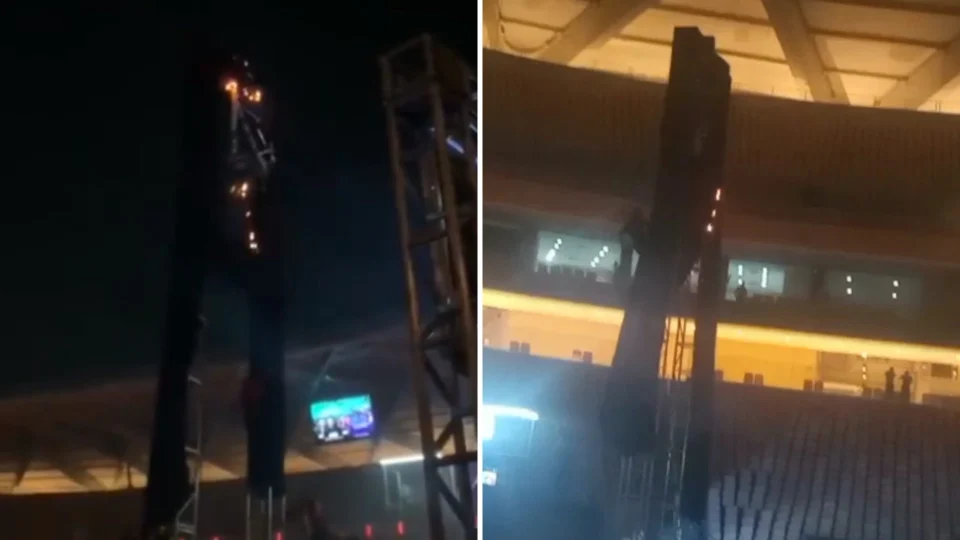 Bombeiro despenca de estrutura ao tentar apagar fogo na ‘Pump Black’ em Manaus