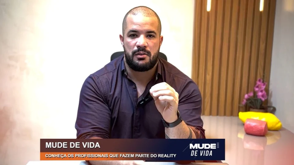 Mude de Vida: o farmacêutico Daniel Ferreira está na equipe do reality em RR
