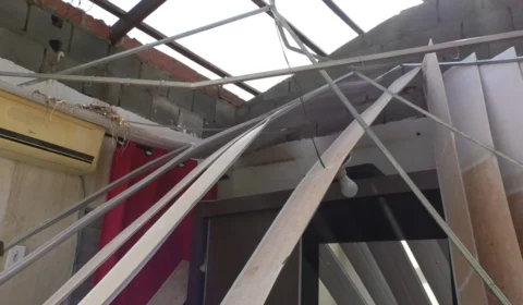 Chuva destrói telhados e deixa moradores desabrigados na região Sul de Palmas