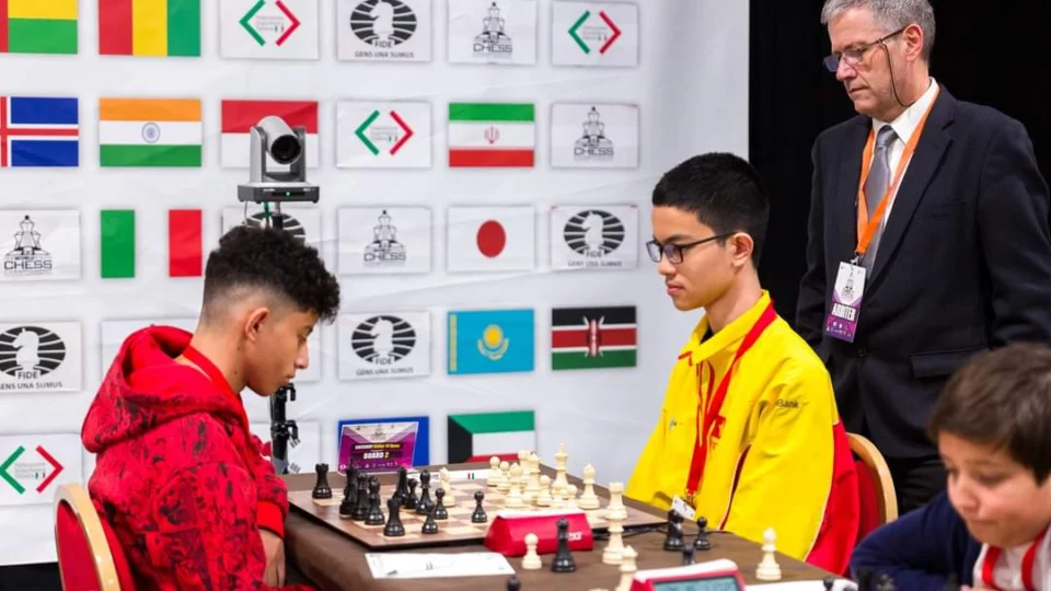 Estudante amazonense brilha no Campeonato Mundial de Xadrez na Itália