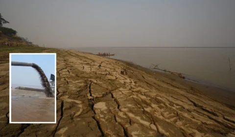 Dragagem do Rio Madeira deve facilitar escoamento de cargas e produtos no AM