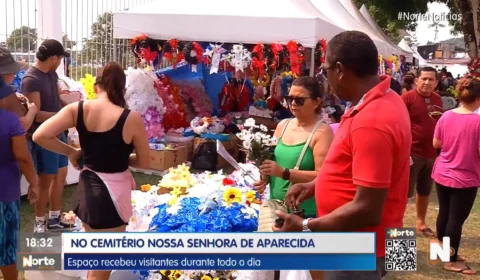VÍDEO: Dia de Finados movimenta comércio em Manaus