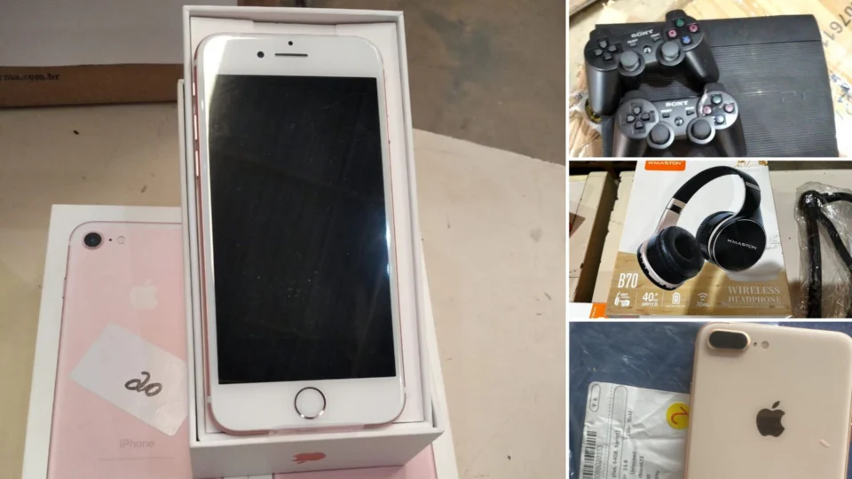 RF de Brasília realiza leilão online de iPhone, videogames e outros itens