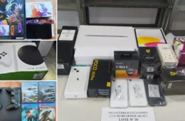 RF de Belém realiza leilão online de celulares, videogames e outros itens