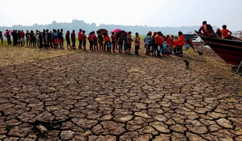 Seca no AM: operação ‘Estiagem’ atende 1,1 mil famílias ribeirinhas em três dias