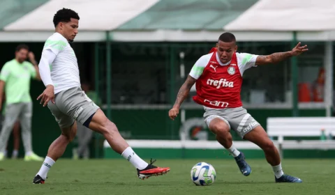 Palmeiras testa tecnologia em jogadores para enfrentar forte calor de Fortaleza