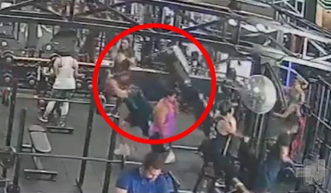 VÍDEO: aparelho de academia desaba sobre aluno em MG