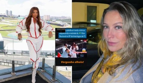 ‘Vergonha alheia’: Piovani posta vídeo em que Ludmilla parece esquecer hino