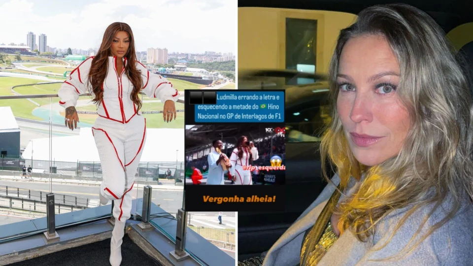 ‘Vergonha alheia’: Piovani posta vídeo em que Ludmilla parece esquecer hino