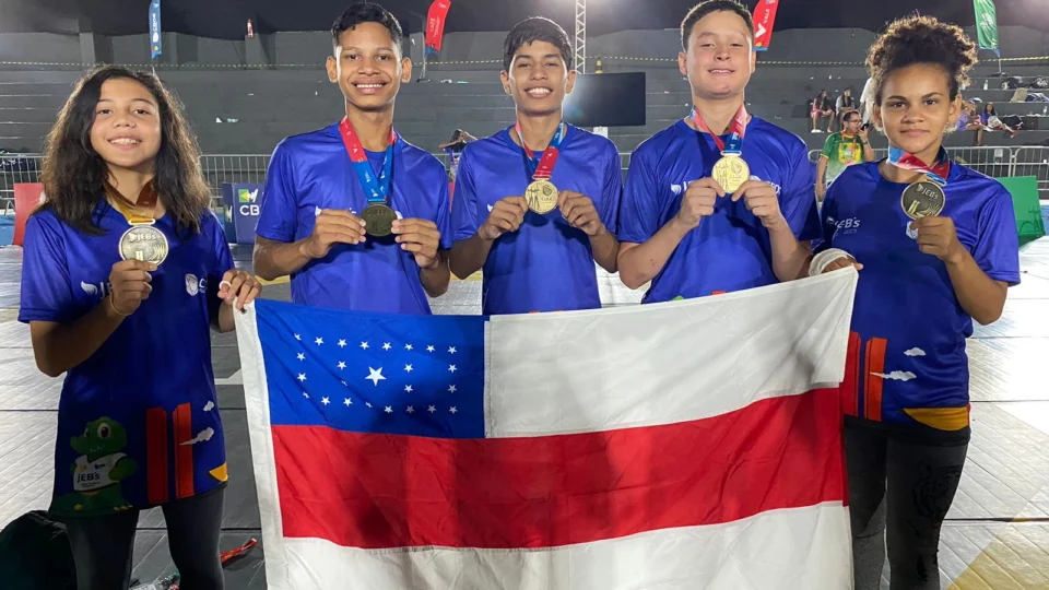 Amazonas encerra participação no JEBs 2023 com 42 medalhas